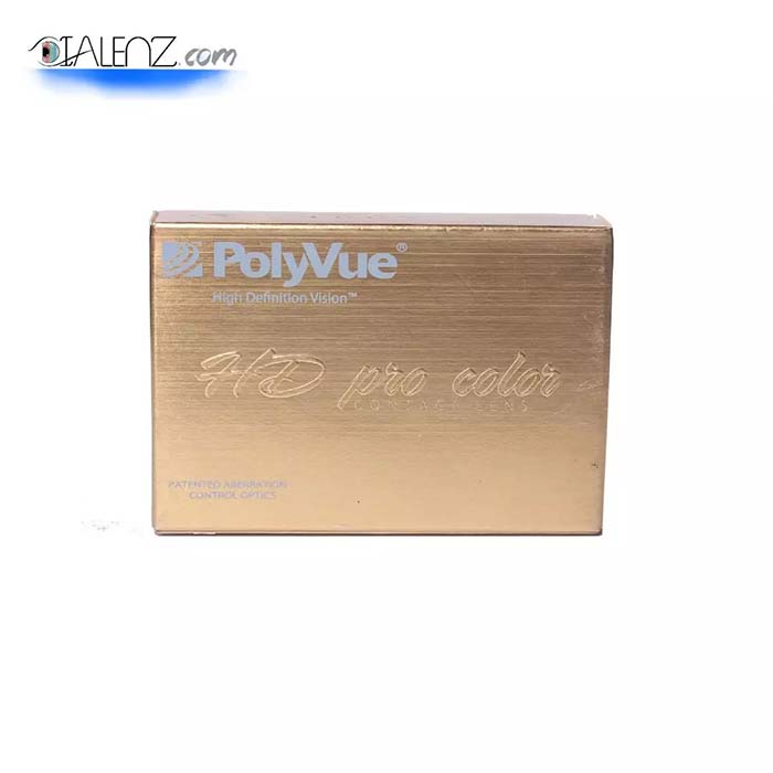 فروش و مشخصات لنز طبی رنگی سالانه پلی ویو (Polyvue)